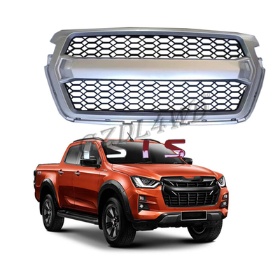 Chrome Front Grill Mesh For Isuzu D-Max DMAX 2020+ Aftermarket Auto Parts