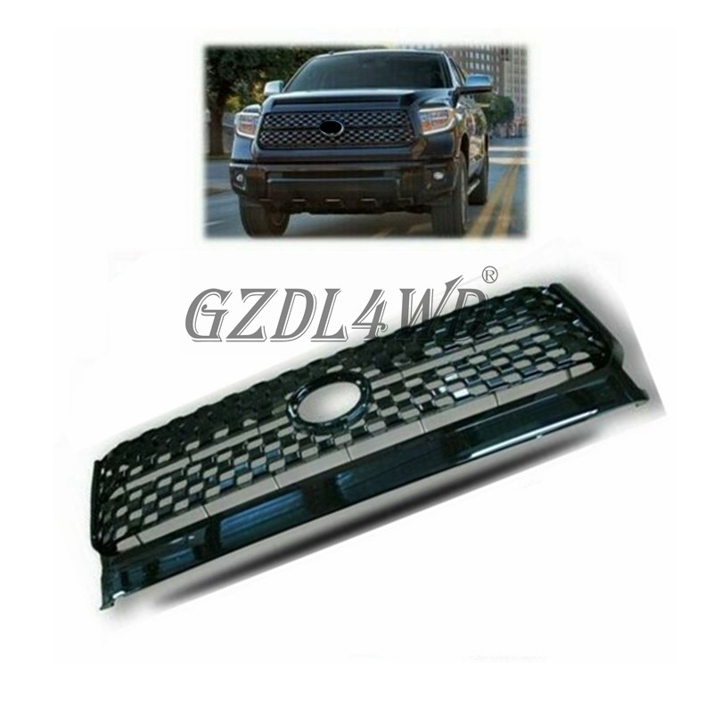 Matte Black Front Grill Mesh For Toyota Tundra Trd Grille